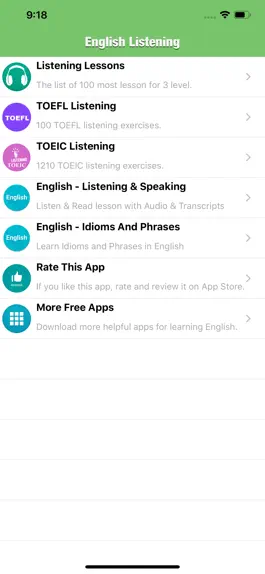 Game screenshot English Listening Lessons mod apk