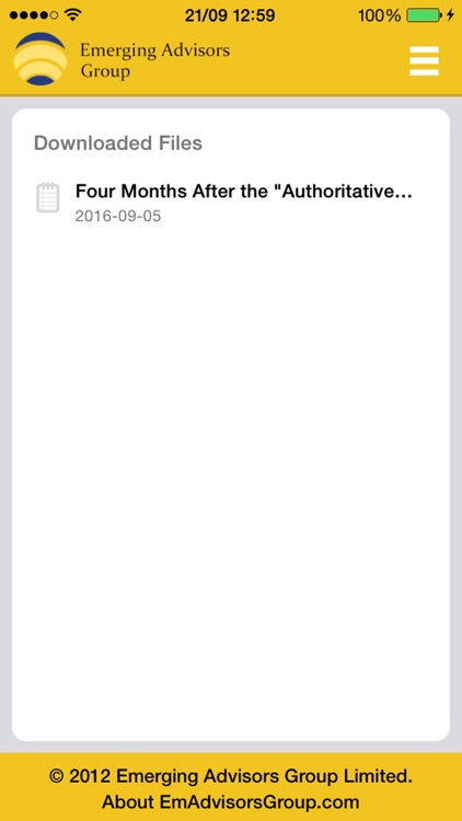 Emerging Advisors screenshot-3