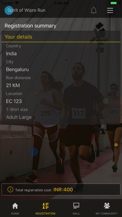Spirit of Wipro Run screenshot-3