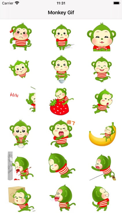Monkey-Stickers