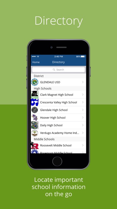 Glendale USD screenshot 2