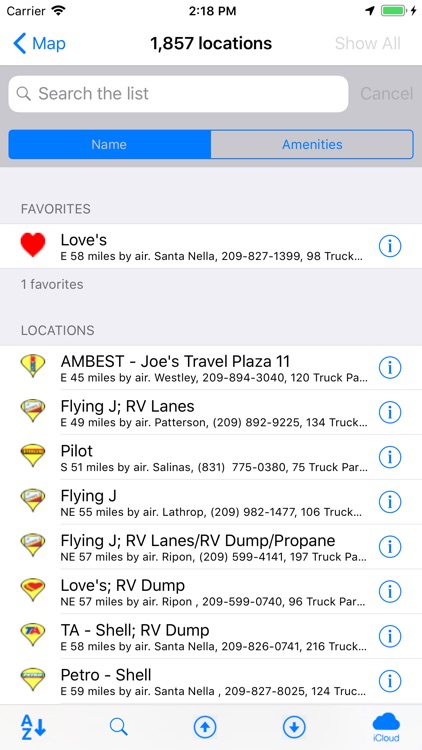 Truck & RV Fuel Stations screenshot-4