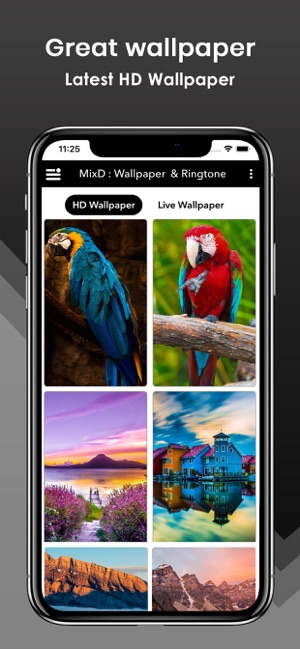 MixD : Wallpaper & Ringtone(圖1)-速報App