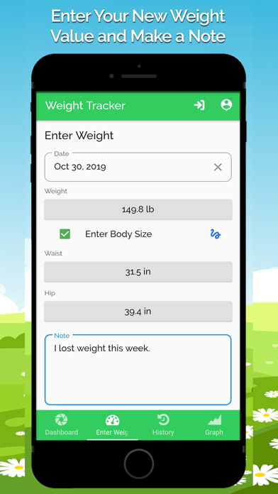 Weight Tracking Coach screenshot 3