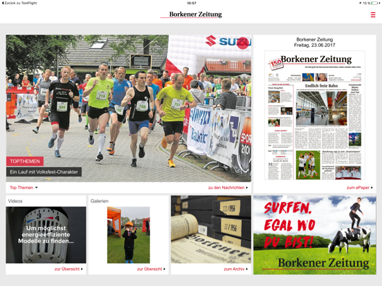 Screenshot #4 pour Borkener Zeitung