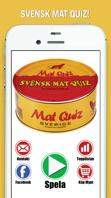 How to cancel & delete Svensk Mat Quiz from iphone & ipad 1