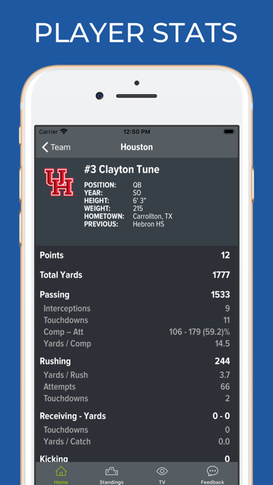 Houston Football App screenshot 4