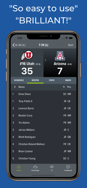 Arizona Football Schedules(圖3)-速報App