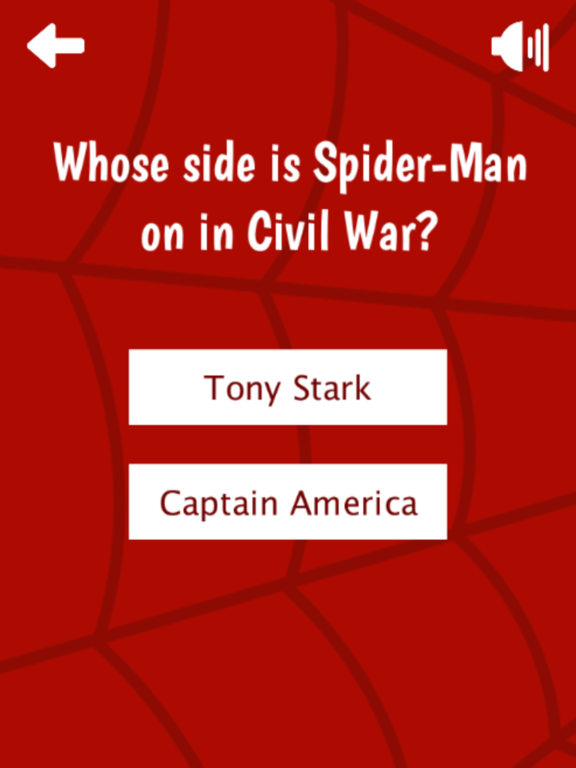 Trivia Quiz for Spiderman screenshot 2