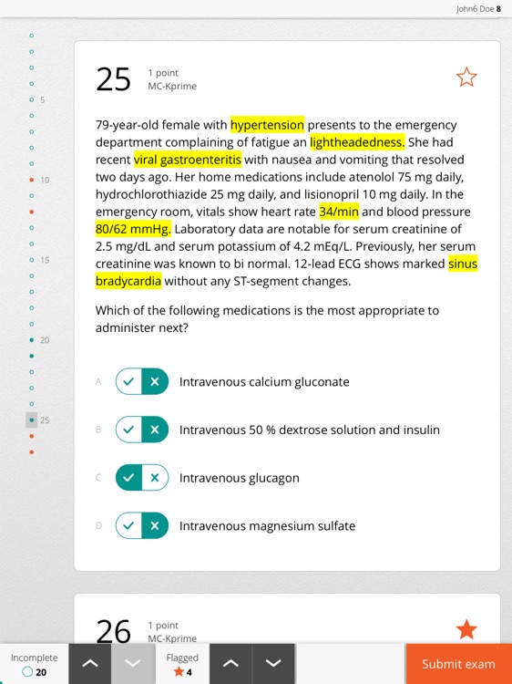 Measured Examinator