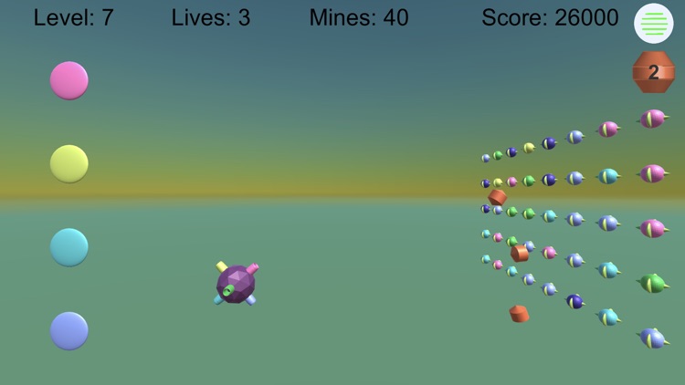 3D Shooter: Space Mines