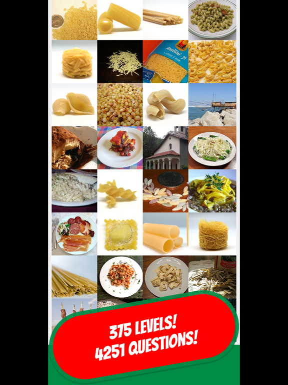 Screenshot #4 pour ITALIE & LES PÂTES Quiz