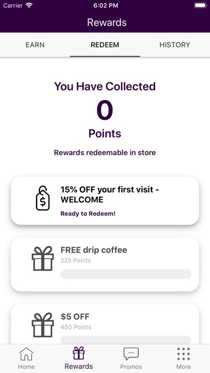 Bridge Coffee Co Rewards