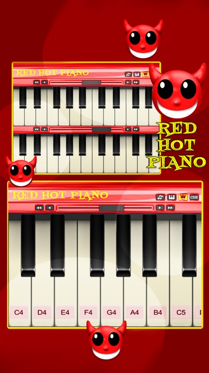 A Red Hot Piano - Play Music