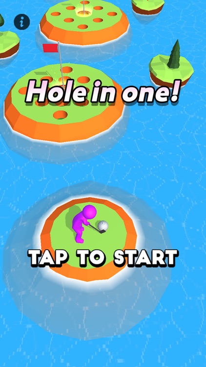 hole in one ！