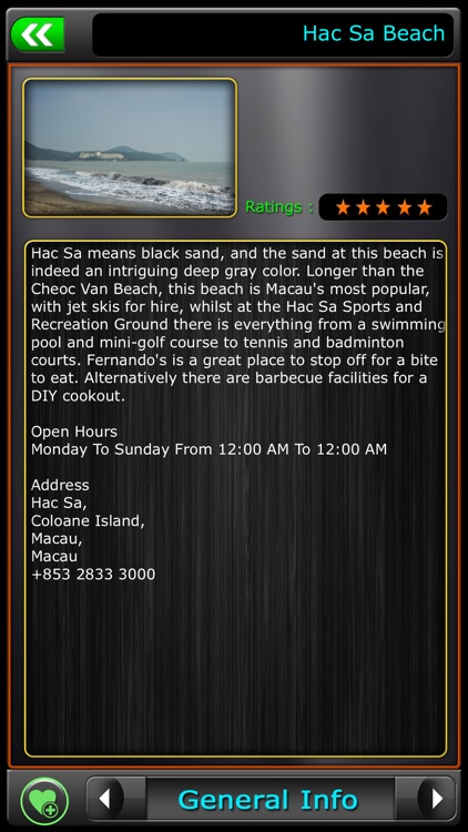 Macau Offline Map Travel Guide