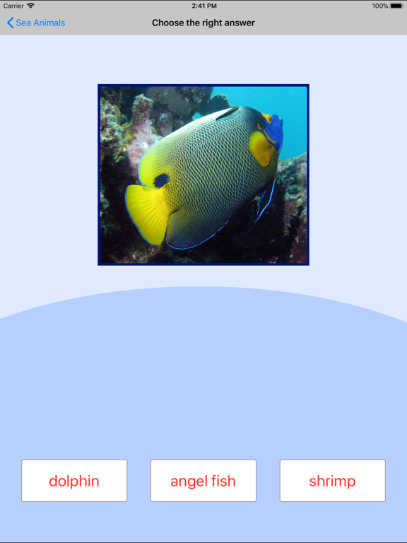 App Shopper: Sea Animals. Learning Cards (Education)