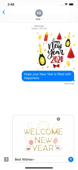 Game screenshot Happy New Year - 2020 Stickers apk