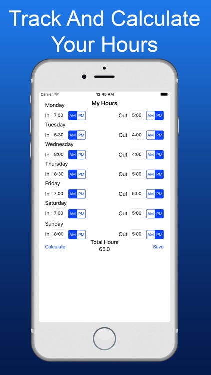 Hours - Hours Calculator