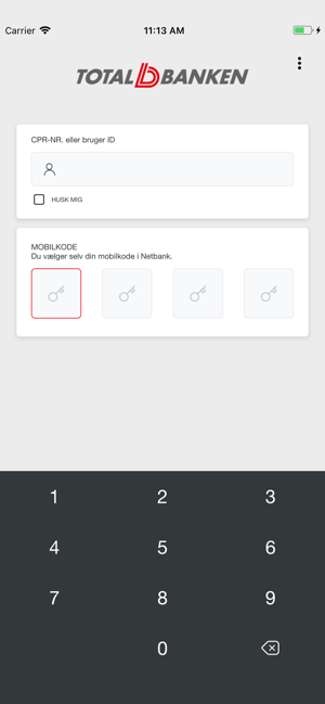 Totalbanken Mobilbank Privat
