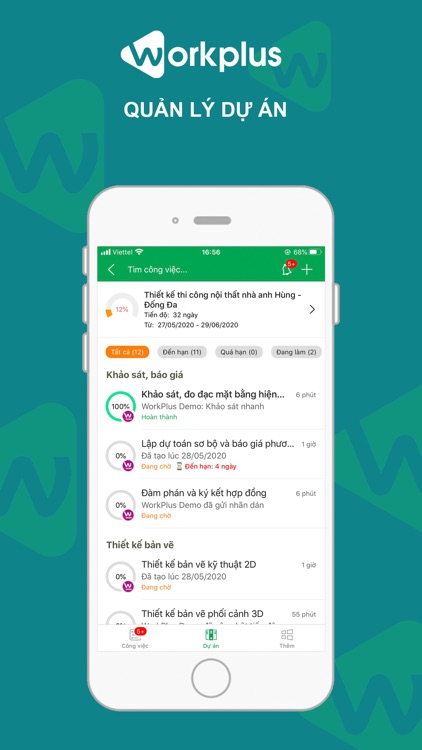 Quản lý công việc - Workplus screenshot-4