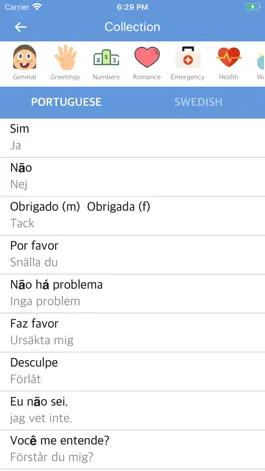 Game screenshot Portuguese-Swedish Dictionary mod apk