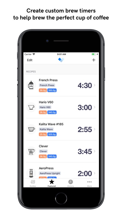 Barista - Coffee Timer