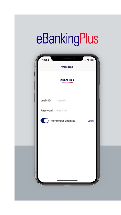 Mizuho Global eBanking+ iPhone