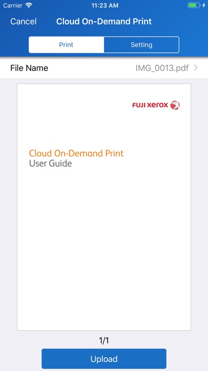 Cloud On-Demand Print