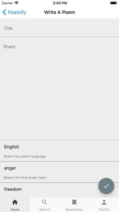 Poemify - Social Poetry screenshot 2