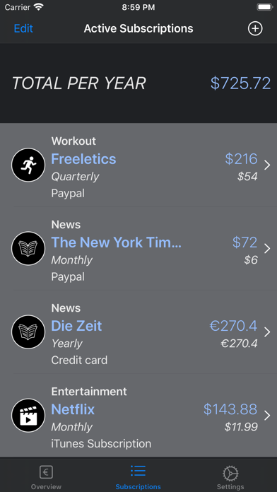 Paylist screenshot 3
