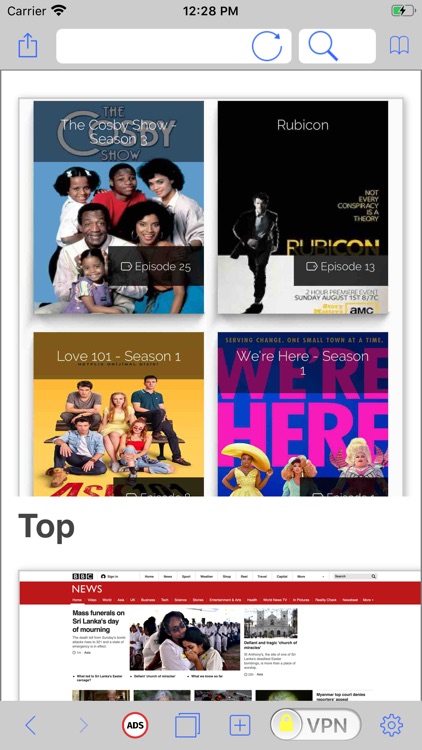 Video VPN Browser TV Streaming