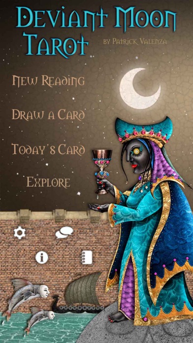 How to cancel & delete Deviant Moon Tarot from iphone & ipad 1