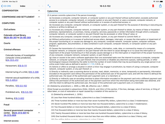 [2024] Colorado Revised Statutes 2019 IPhone/iPad App Not Working (down ...