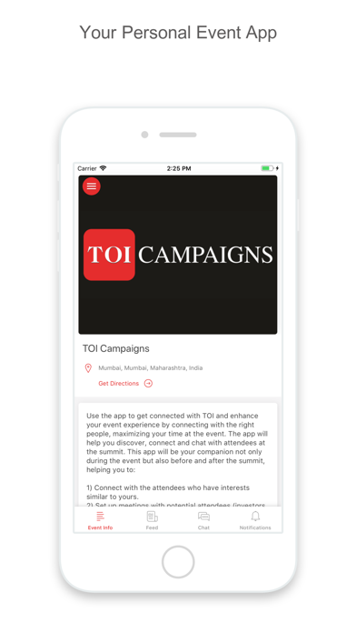 TOI Campaigns screenshot 2