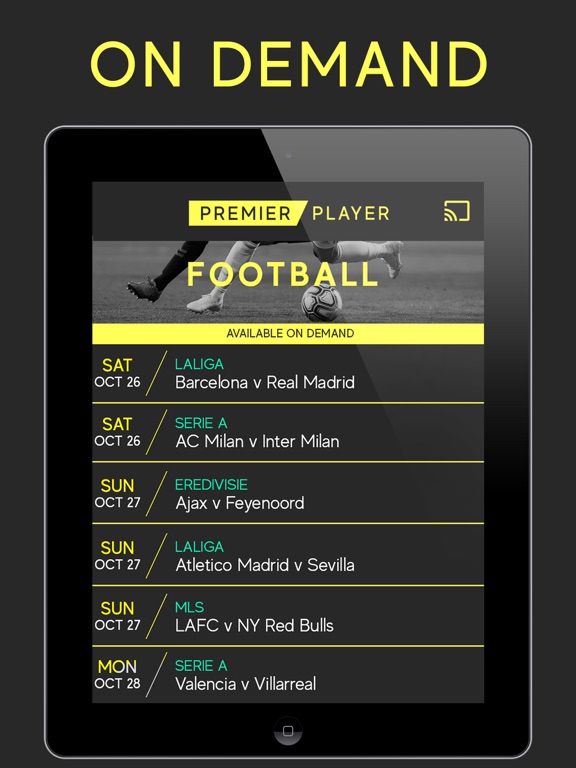 Premier Player screenshot