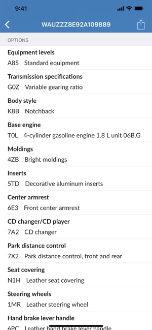 VIN Decoder for Audi(圖3)-速報App