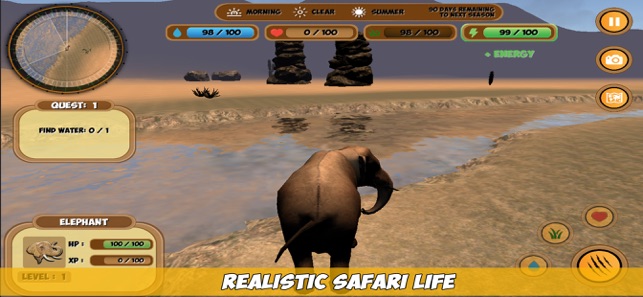 Safari Animals Simulator(圖2)-速報App