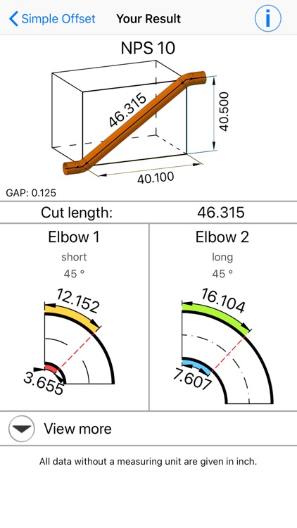 Offset Calc App ANSI screenshot-4