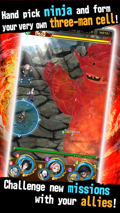 screenshot of Ultimate Ninja Blazing 3