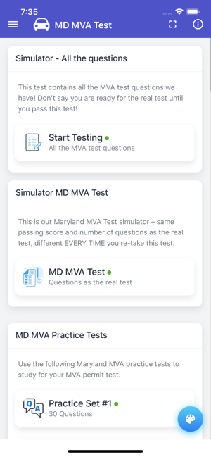 Maryland MVA Permit Test(圖3)-速報App