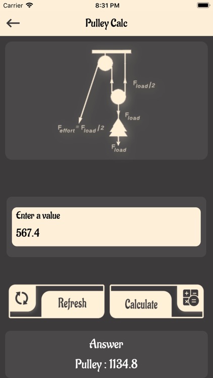 Pulley Calc screenshot-3