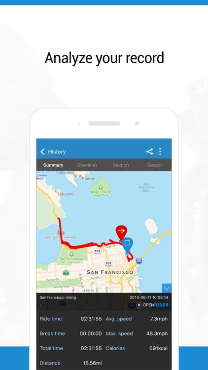 Openrider - GPS Cycling Riding screenshot-3