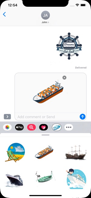 Sailboats Stickers(圖3)-速報App