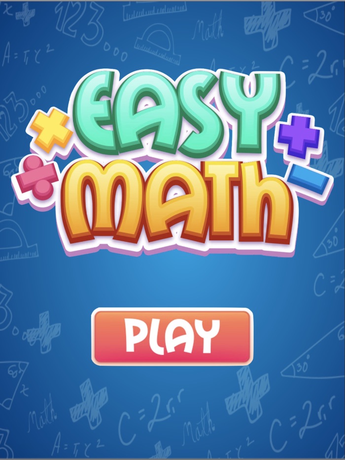 Easy Math Game  Learning App