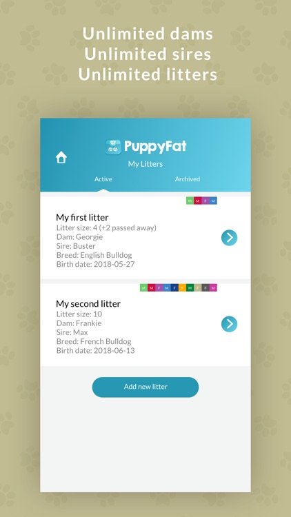 PuppyFat - Whelping Records screenshot-4