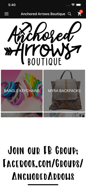 Anchored Arrows Boutique(圖1)-速報App