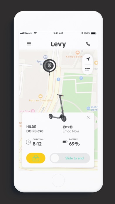 Levy Electric Scooters screenshot 3