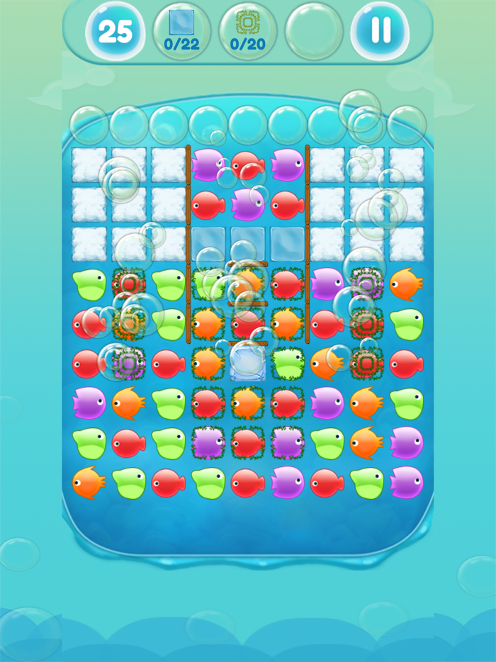 Ocean Fish Mania -Match 3 Game