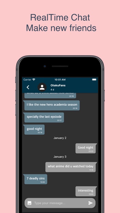 Otaku Messenger screenshot 3